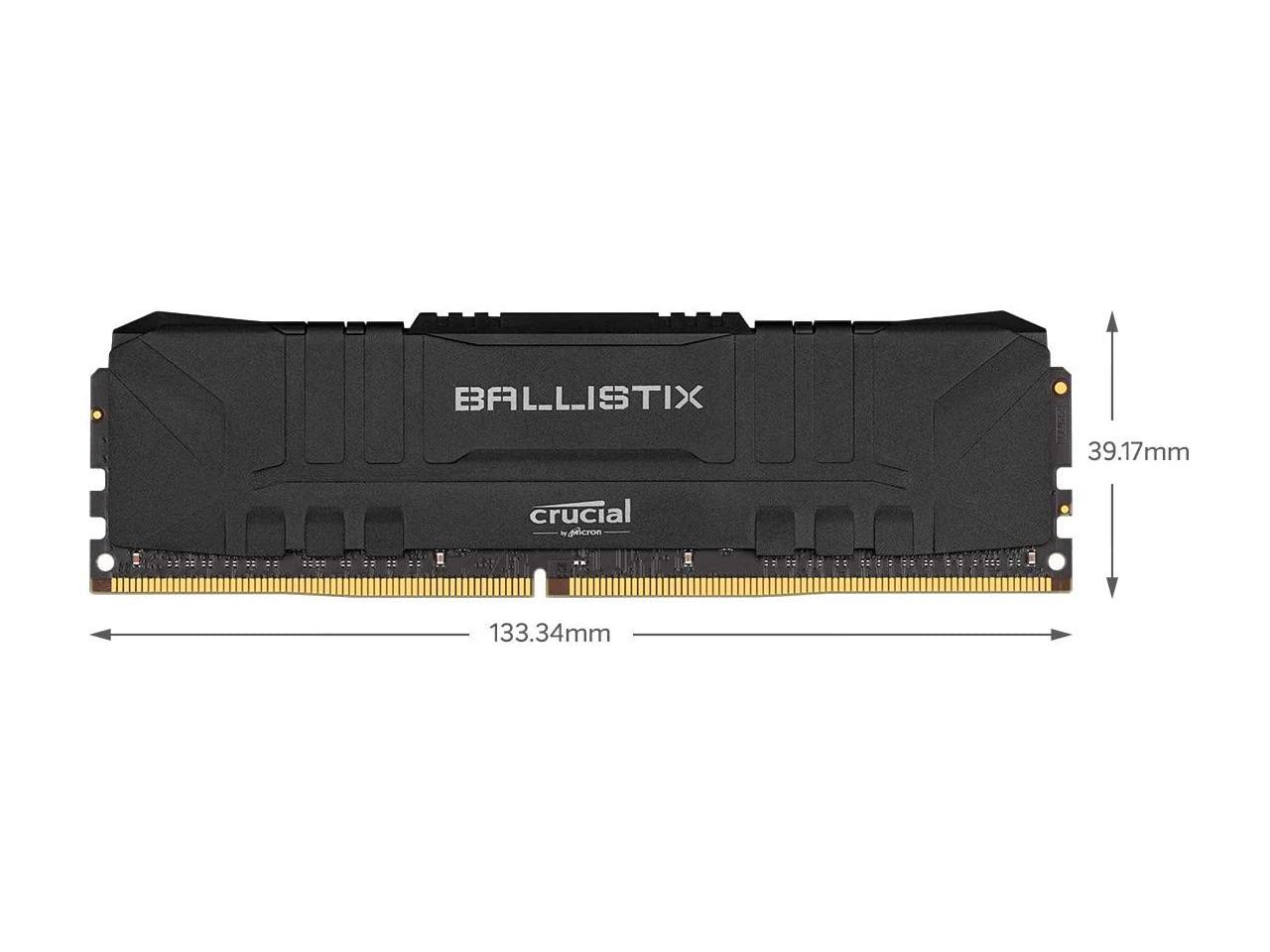 Crucial Ballistix 3600 MHz DDR4 DRAM Desktop Gaming Memory Kit 16GB