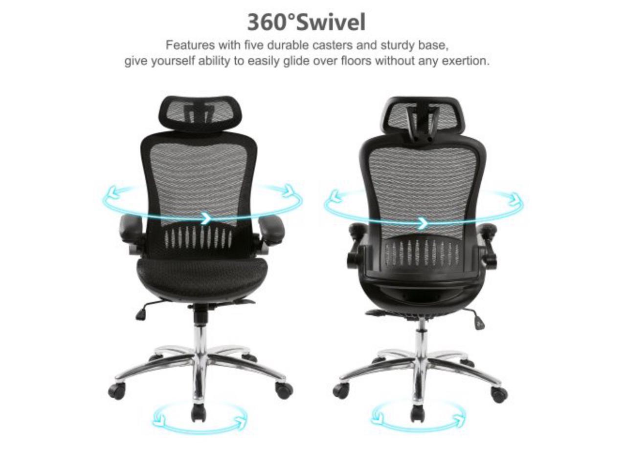 Ergonomic Mesh Adjustable Home Desk Office Chair Modern
