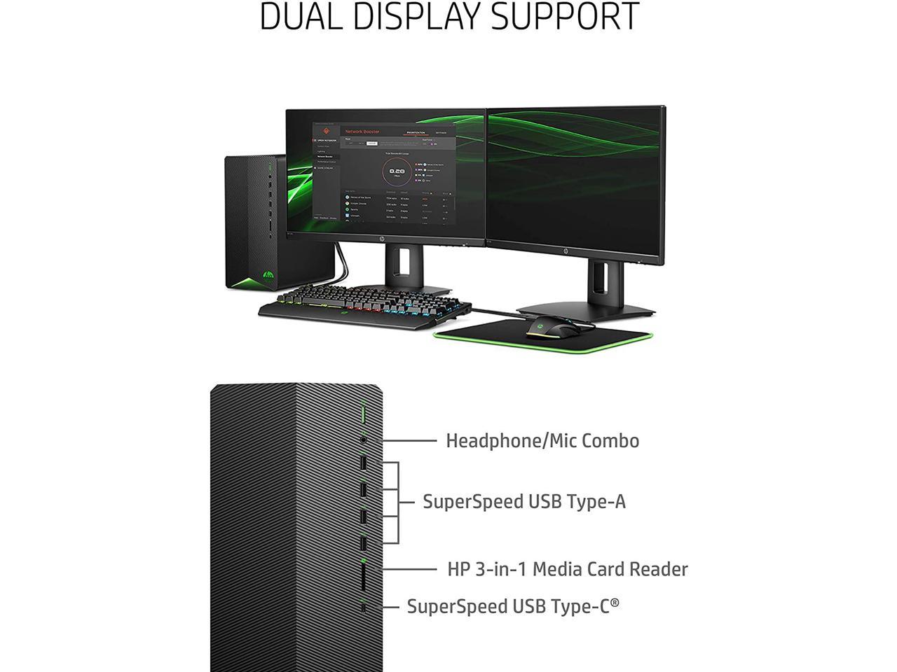 pavilion gaming desktop 1650 super