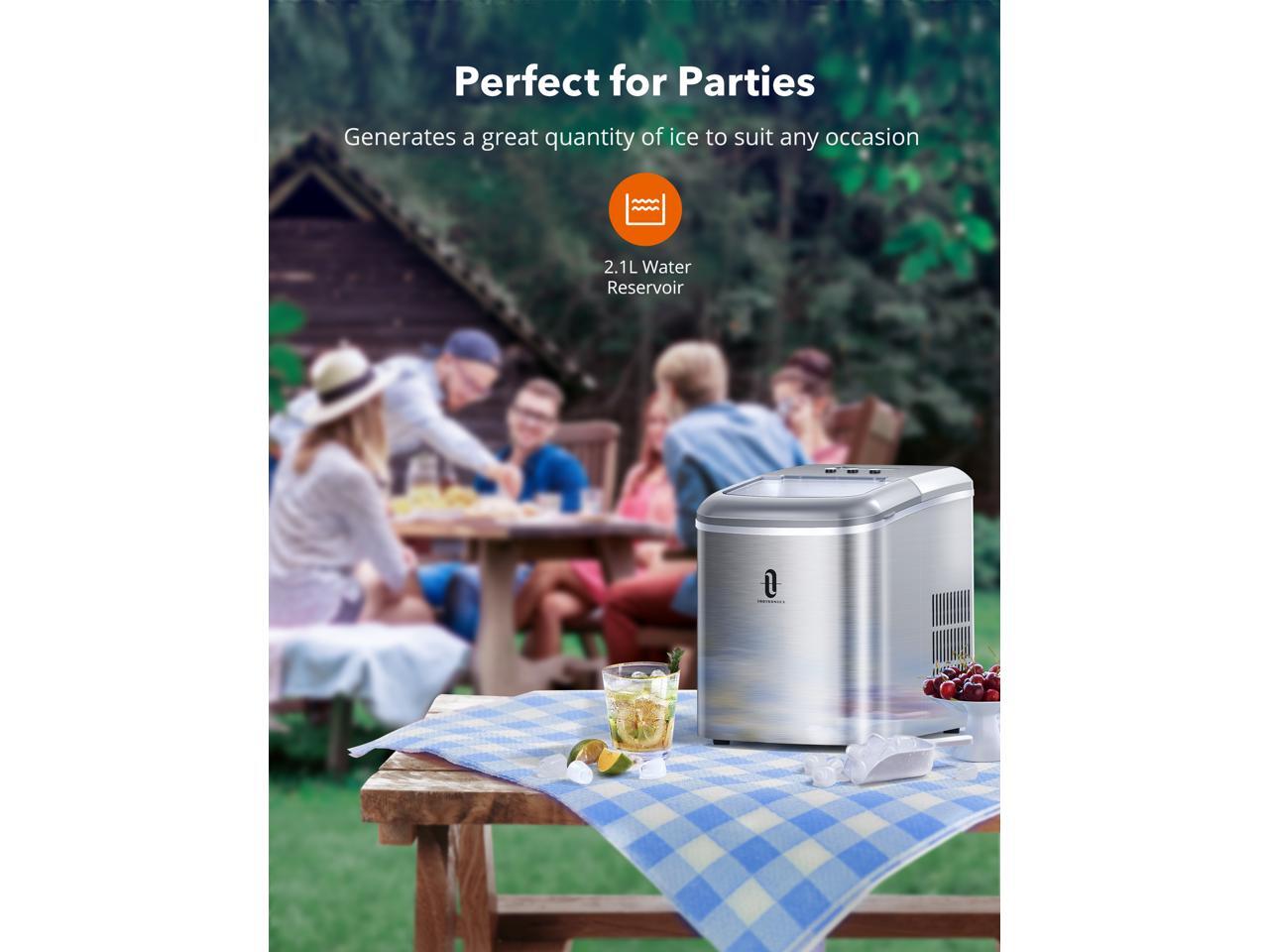 TaoTronics Ice Maker Countertop Machine with LCD Display, SelfCleaning