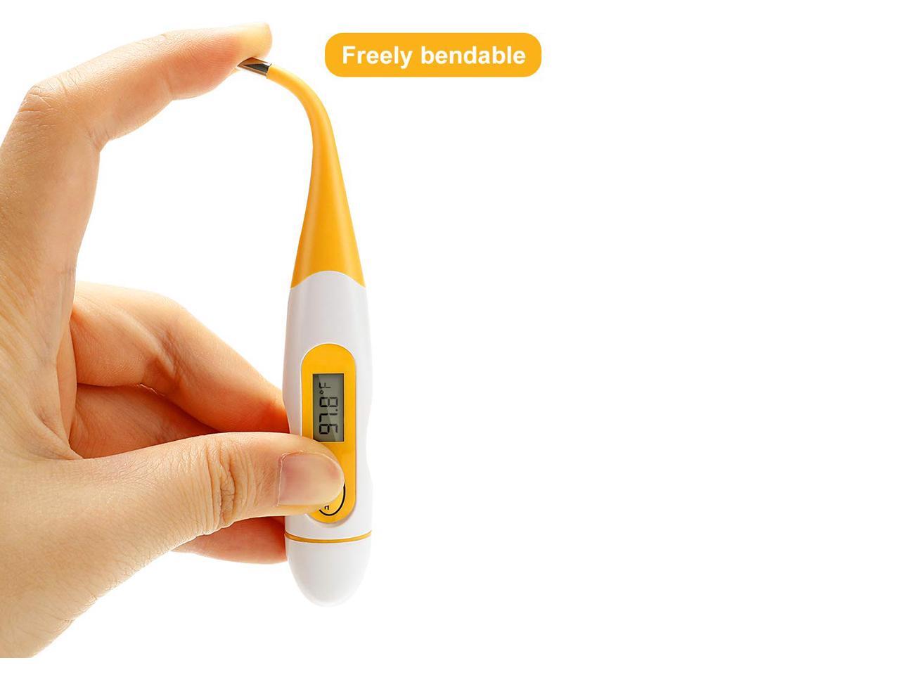1PCS Basal Digital Thermometer Oral Body Temperature by Rectal Underarm