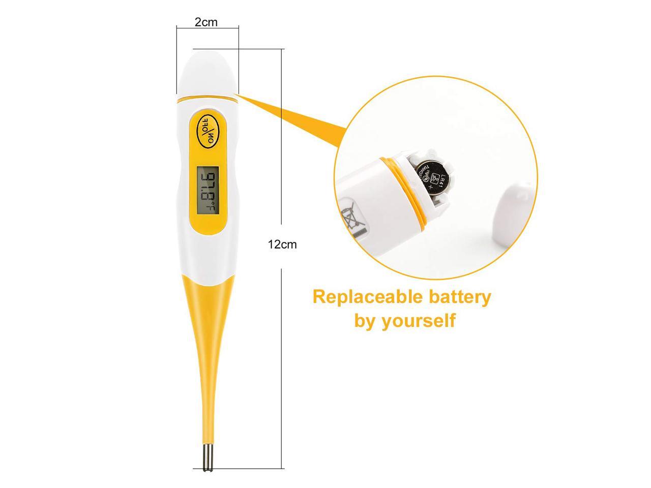 1PCS Basal Digital Thermometer Oral Body Temperature by Rectal Underarm Professional Precision