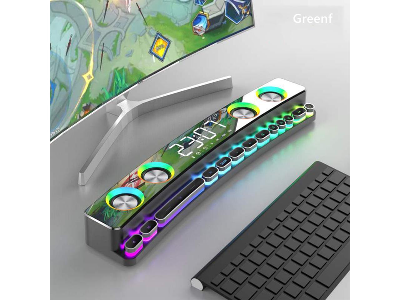 AsoBeauty Bluetooth Speaker Wireless Game Speaker soundbar USB 3D