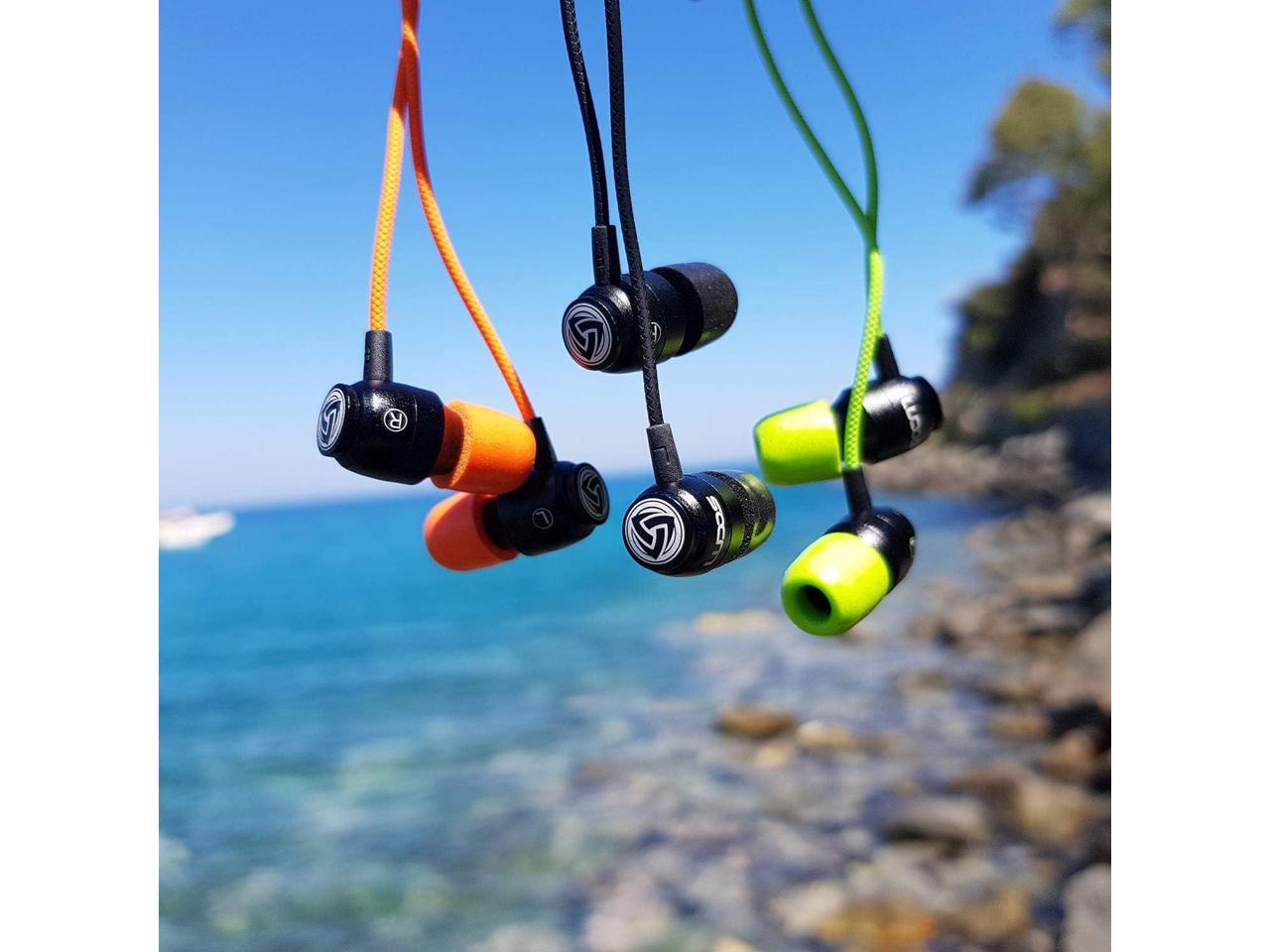 ludos clamor wired earbuds in ear headphones with microphone