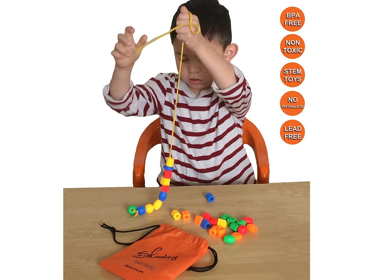 montessori lacing beads