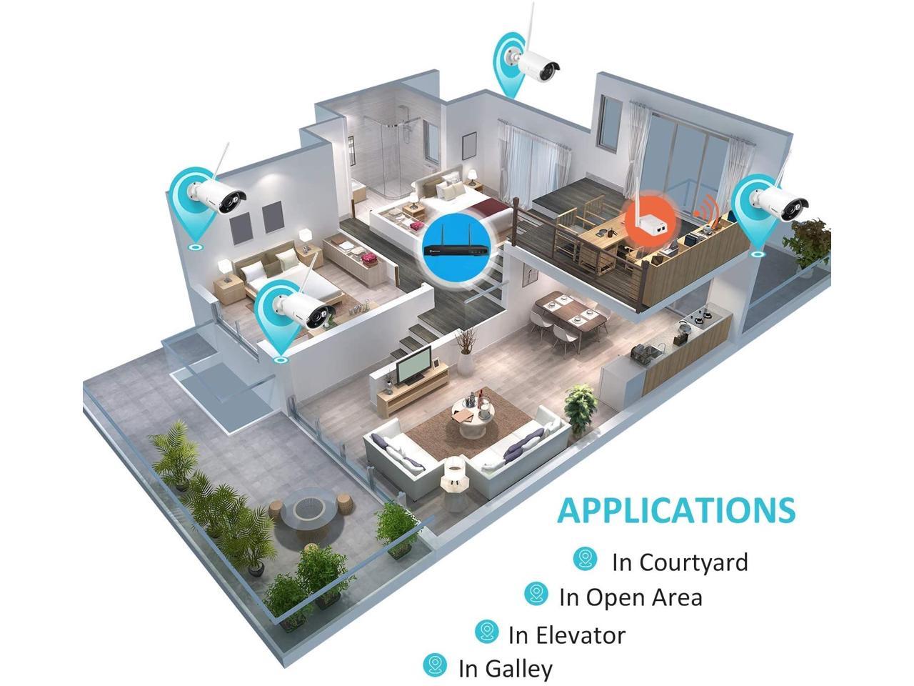 HeimVision RR01 WiFi Range Extender for HeimVision HM241/ HM243 WiFi ...