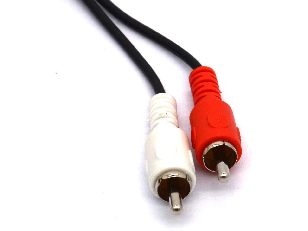 5 Pin Midi to RCA Cable, 5Pin Din Male to 2 RCA Phono Male Plugs Audio