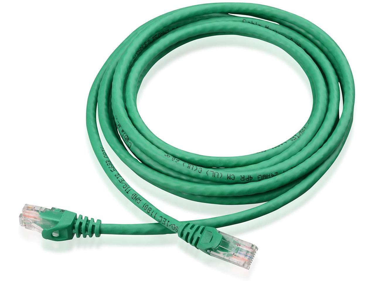 5Pack Snagless Short Cat6 Cable (Cat6 Cable Cat 6 Cable) in