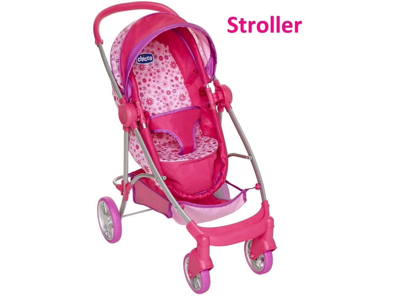 toy double pushchair