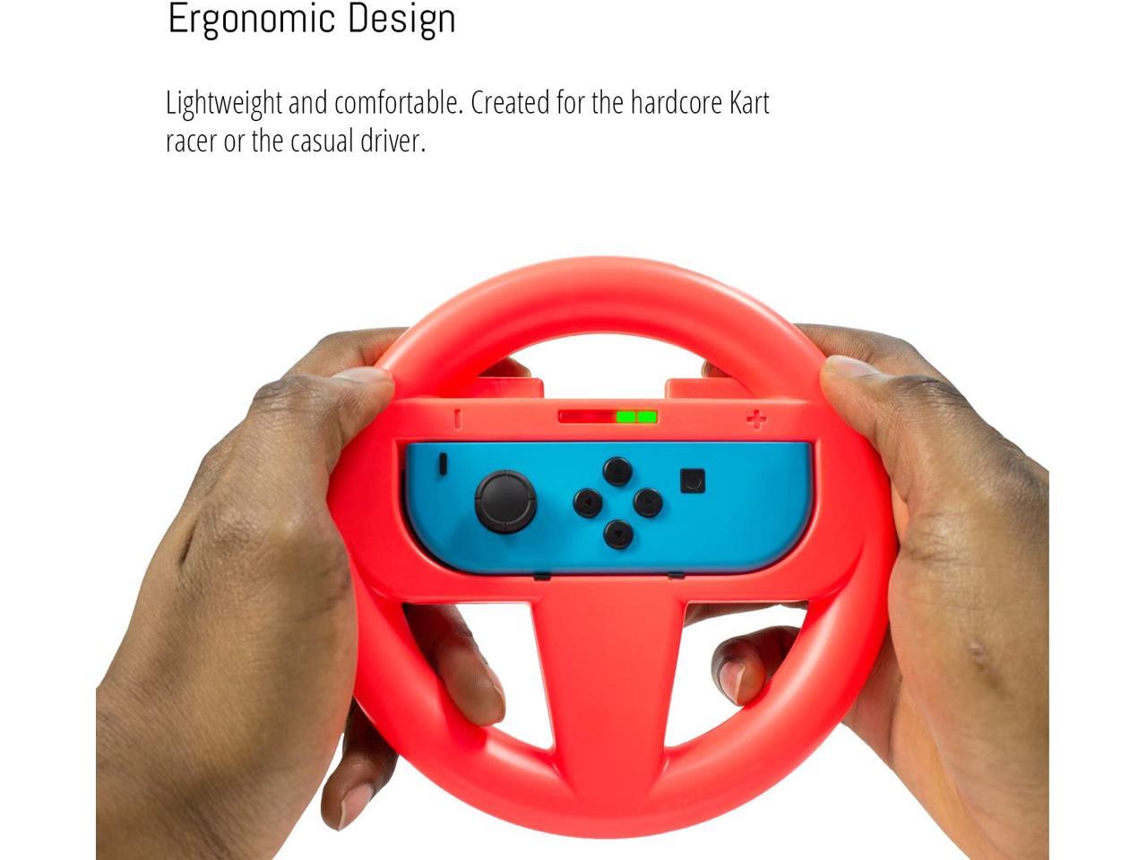 Steering Wheels for Nintendo Switch joycons and Mario Kart Parties