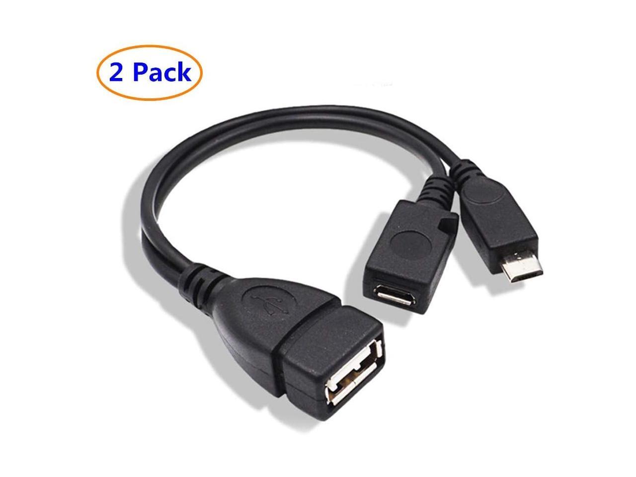 MO2001AK Micro USB Host OTG Cable with USB Power for Samsung/HTC/Nexus