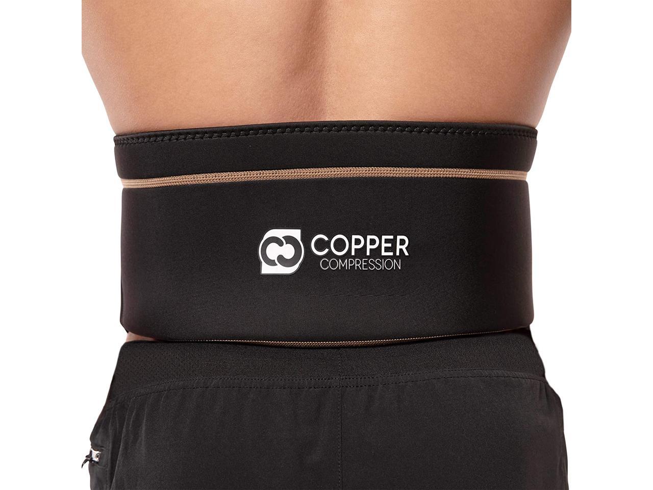 Copper Compression Recovery Back Brace Highest Copper Content Back