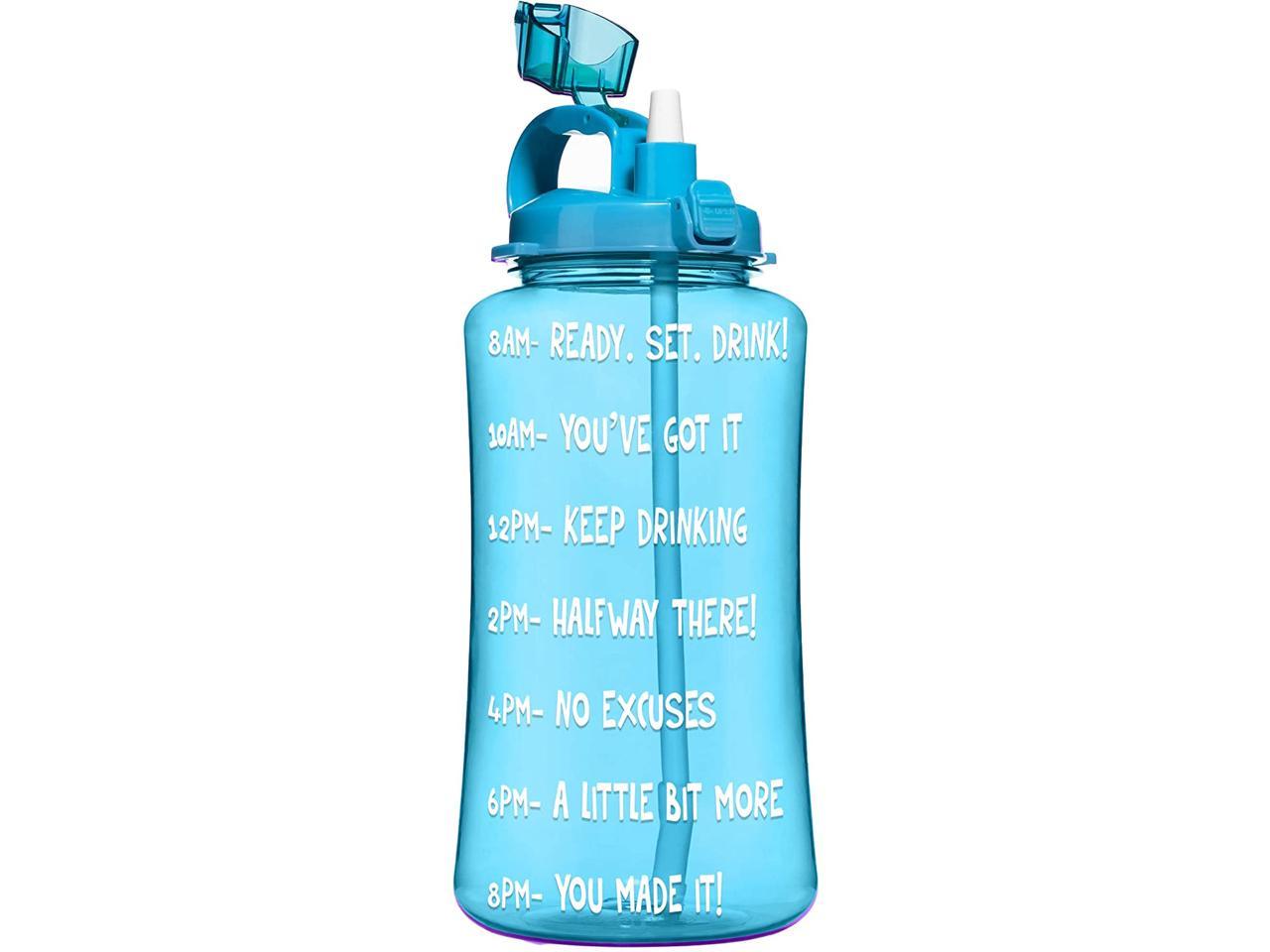 HydroMATE 3 Liter Motivational Water Bottle with Time