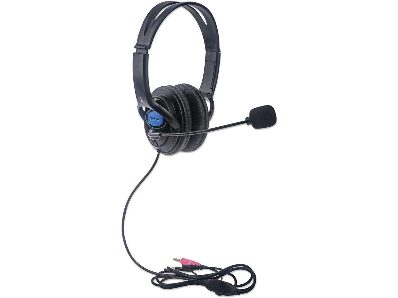 Stereo Headset ?? Lightweight Over-Ear Design 6 ft. (1.8 m) Connecting