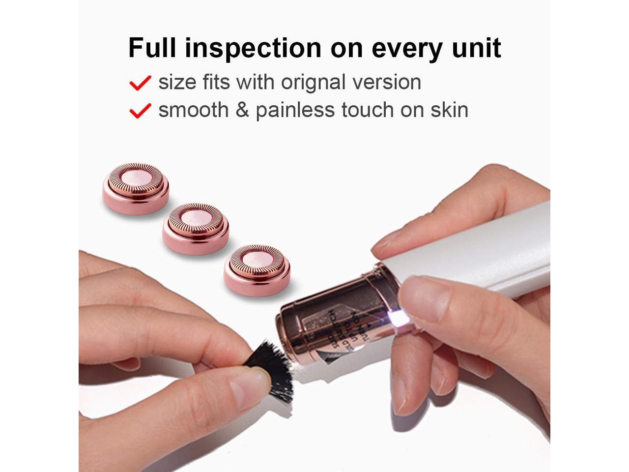 4Pcs Facial Hair Remover Replacement Heads Numberone Hair Removal