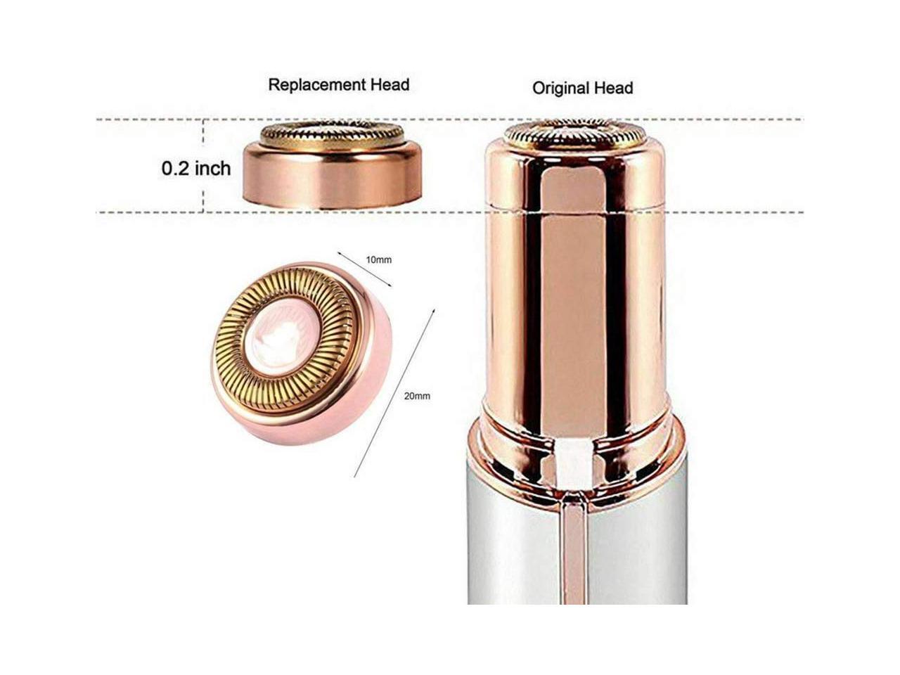 4Pcs Facial Hair Remover Replacement Heads Numberone Hair Removal