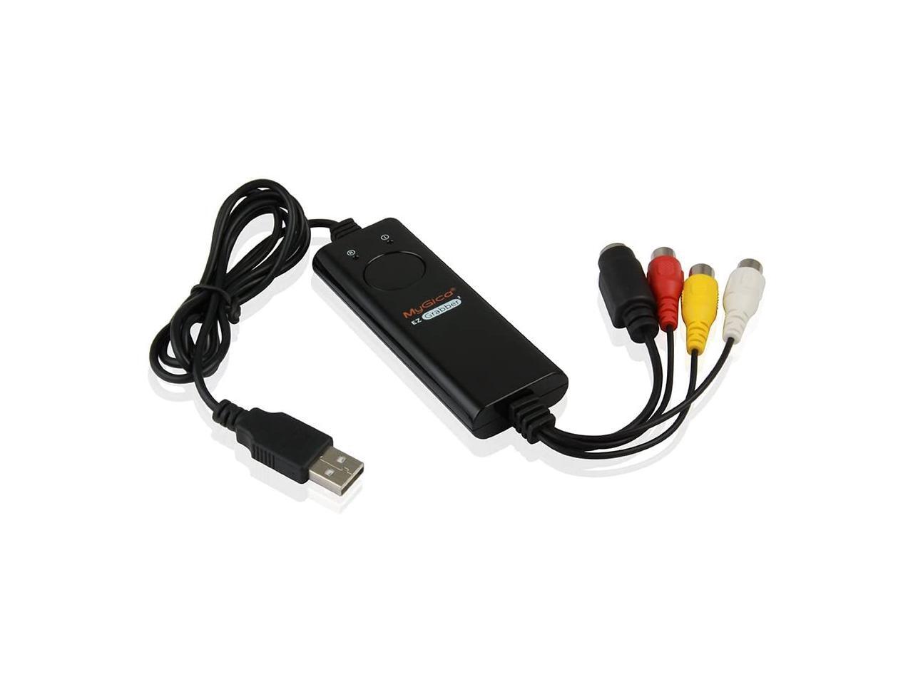 Multimedia USB 2.0 One Touch VHS to DVD Video Capture Device with Easy