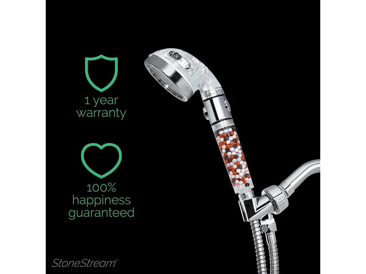EcoPower Shower Head System ?? Spa Like Ionic Filter to Soften Water Increase Pressure & Save
