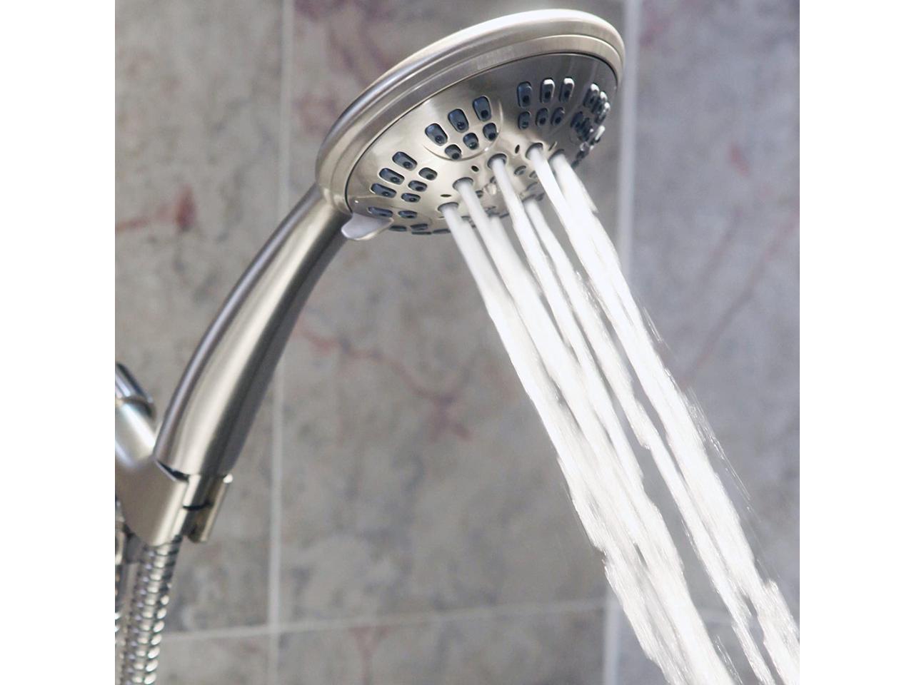 removable shower head with long hose for kitchen sink