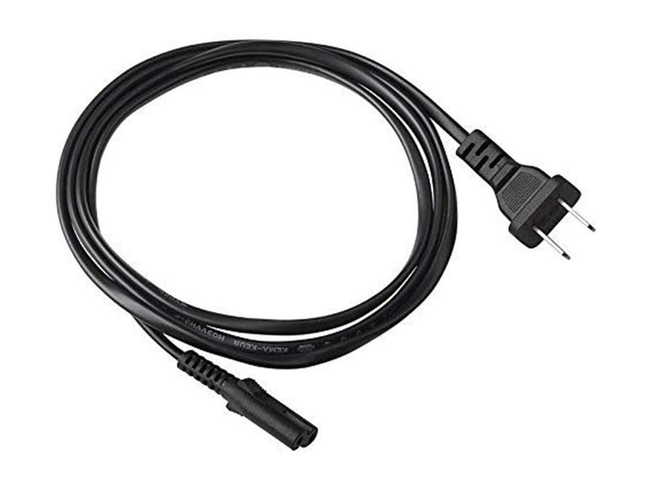 Printer Power Cable 1 5 Meters AC Wall 2 Prong US Standard Plug Power