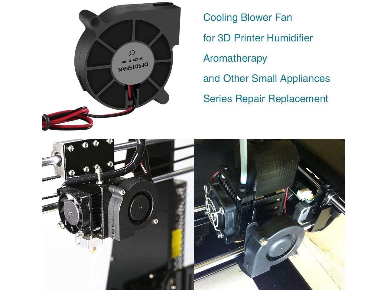 4PCS 3D Printer Cooling Fan 5015 12 V DC Blower Cooling Fan 50x50x15mm ... - AP3DD2007230KGSQ