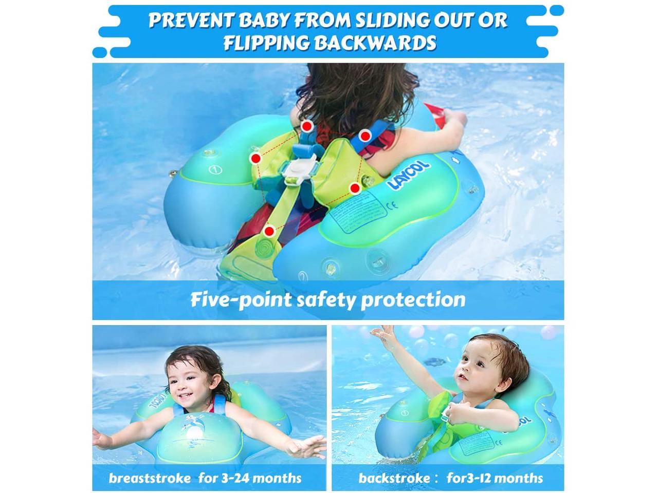 baby pool float with cover