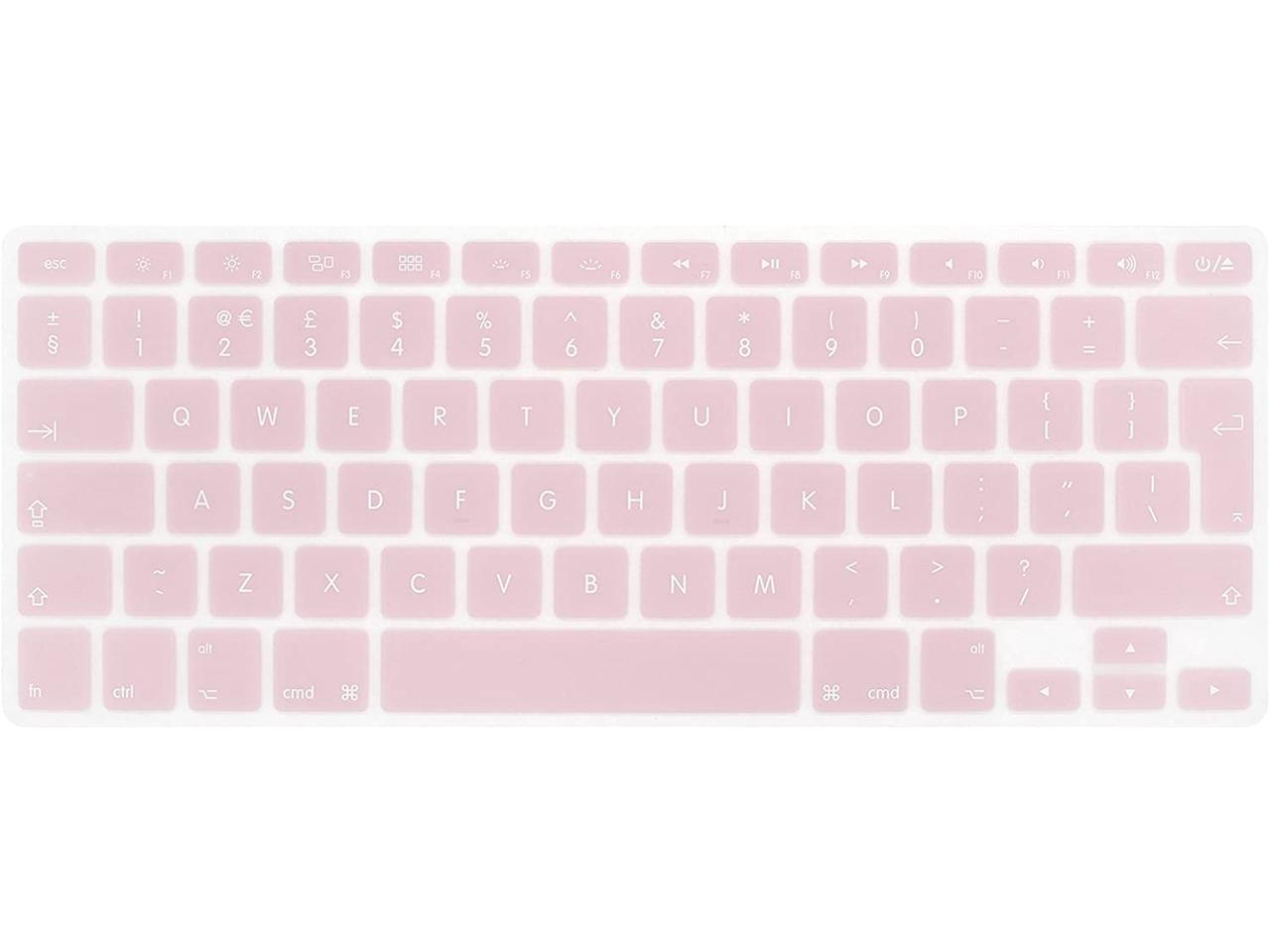 Extra Bold Large Print MAGENTA PINK Keyboard Cover Skin for Macbook 13" 15" 17" 