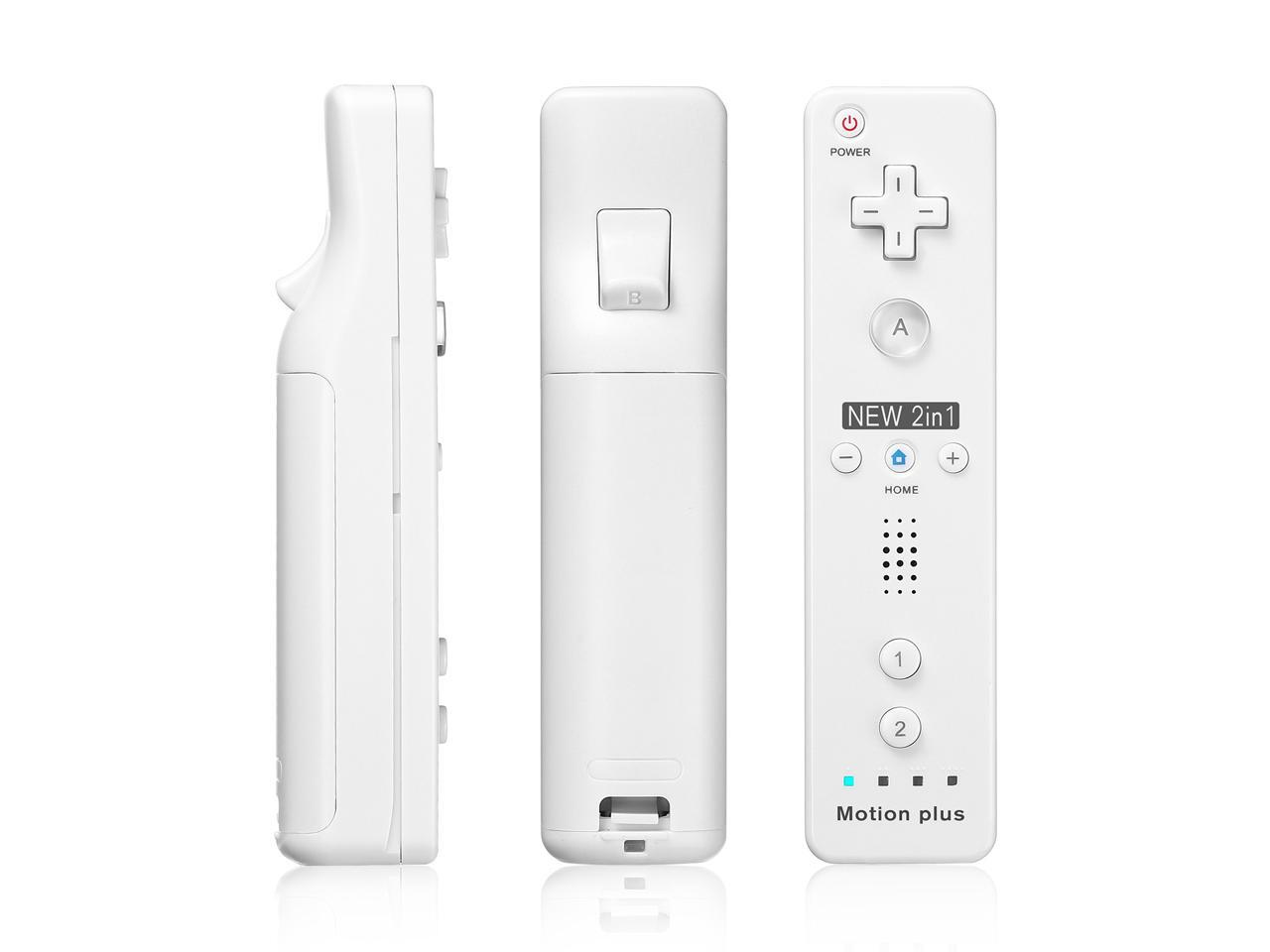FirstPower Remote Controller For Nintendo 2 in 1 Built in Motion Wii