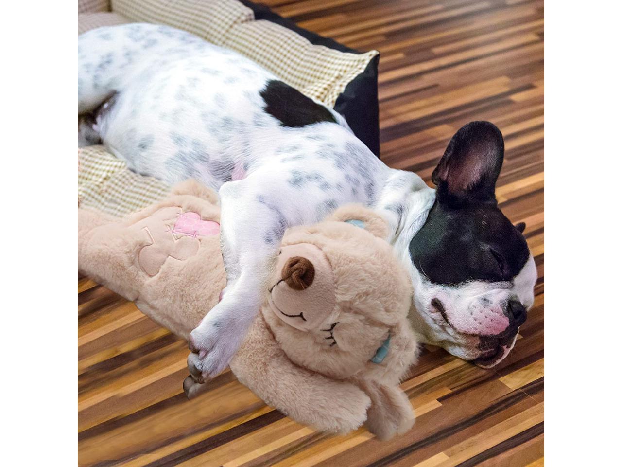 plush toy with heartbeat for puppy