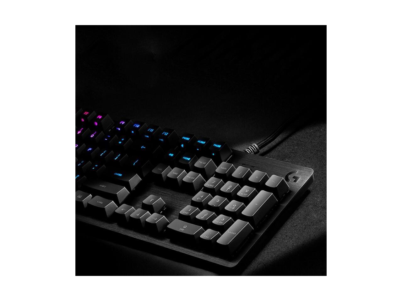 Logitech G512 CARBON LIGHTSYNC RGB Mechanical Gaming Keyboard with GX