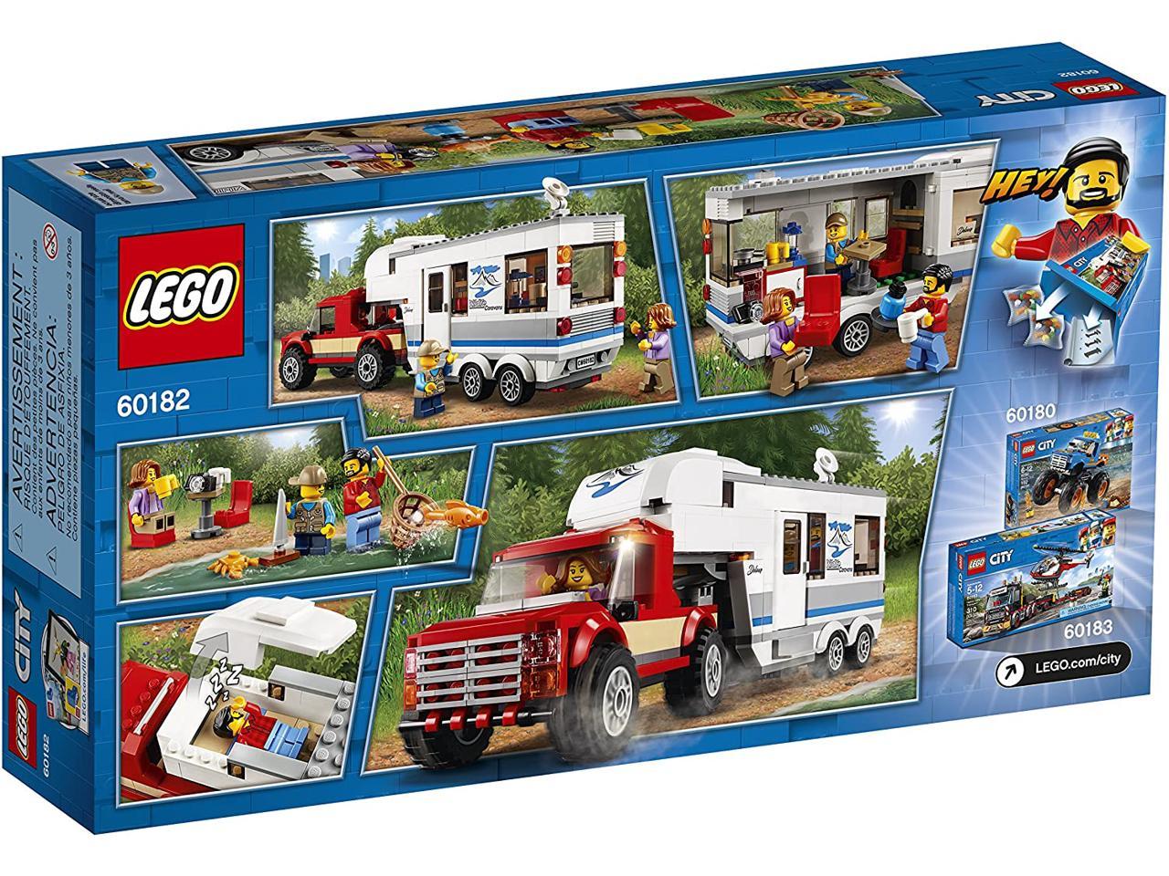 lego city pickup & caravan 60182 building kit