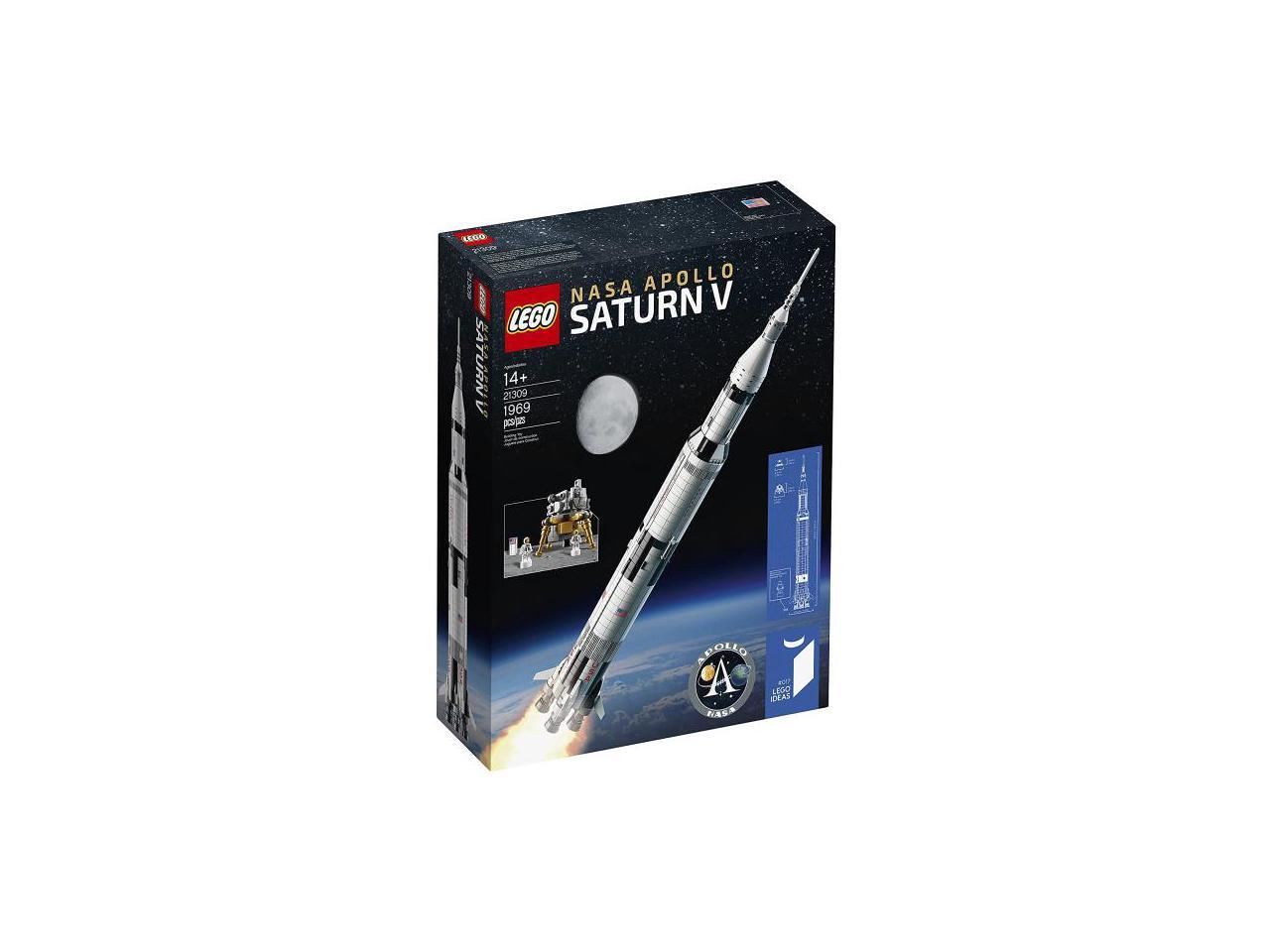LEGO Saturn V 21309 LEGO Ideas Nasa Apollo Saturn V 21309 ...
