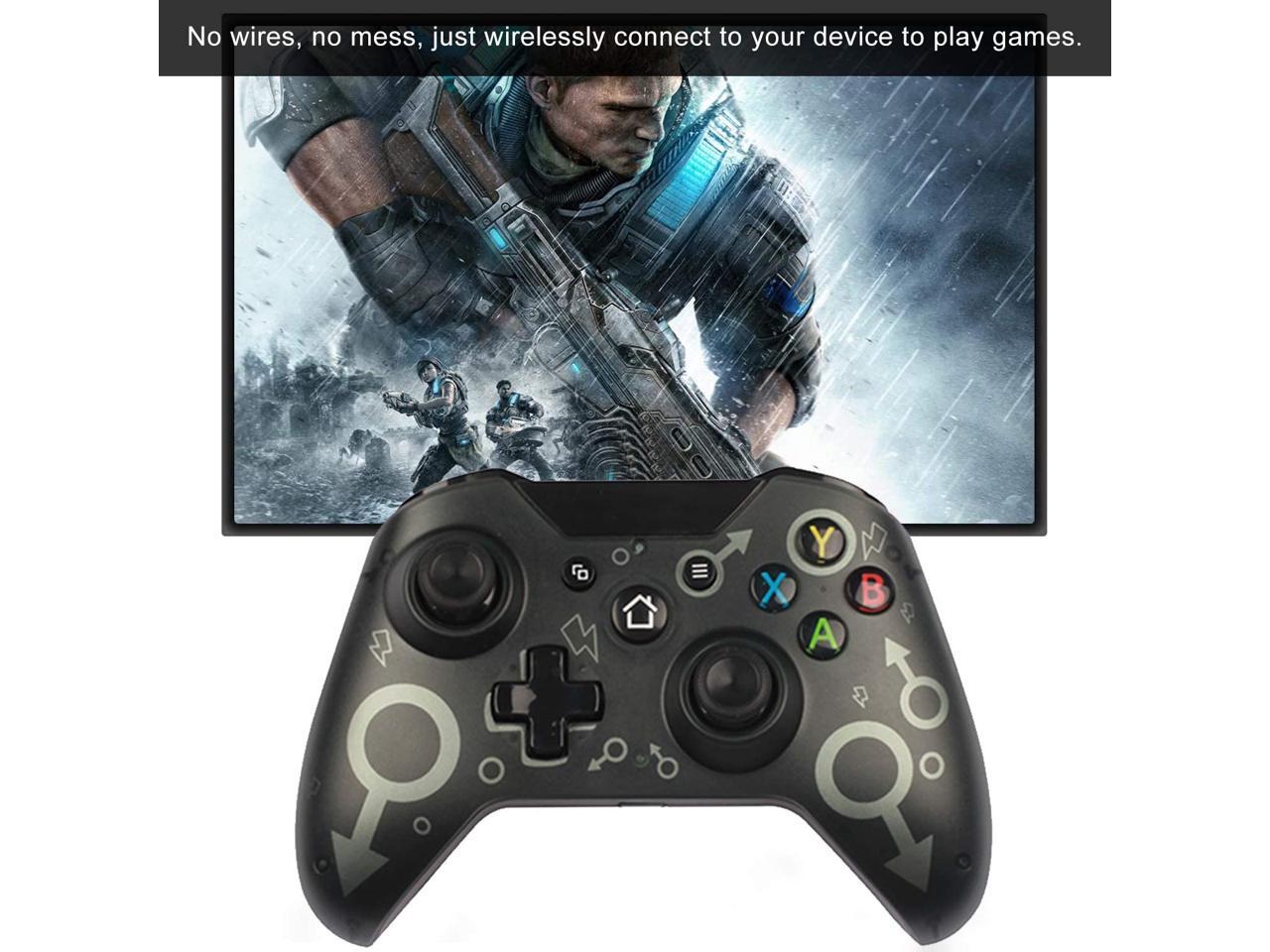 Wireless Controller for Xbox One, 2.4 GHZ Bluetooth Game Controller Plug and Play, Bluetooth
