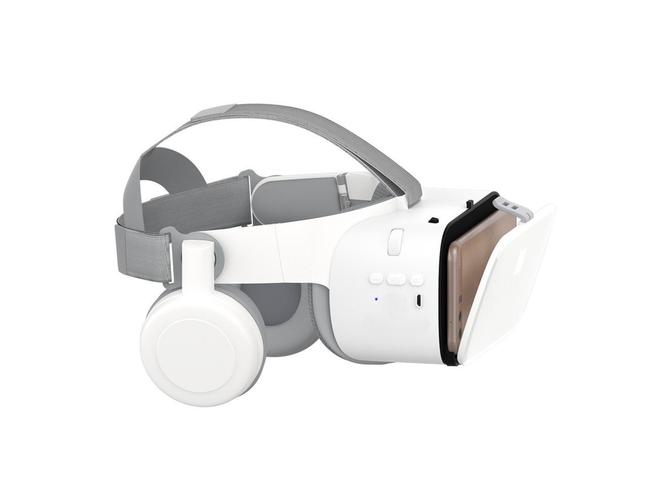 VR Headset Wireless Bluetooth Gaming VR Bundle with Headphone