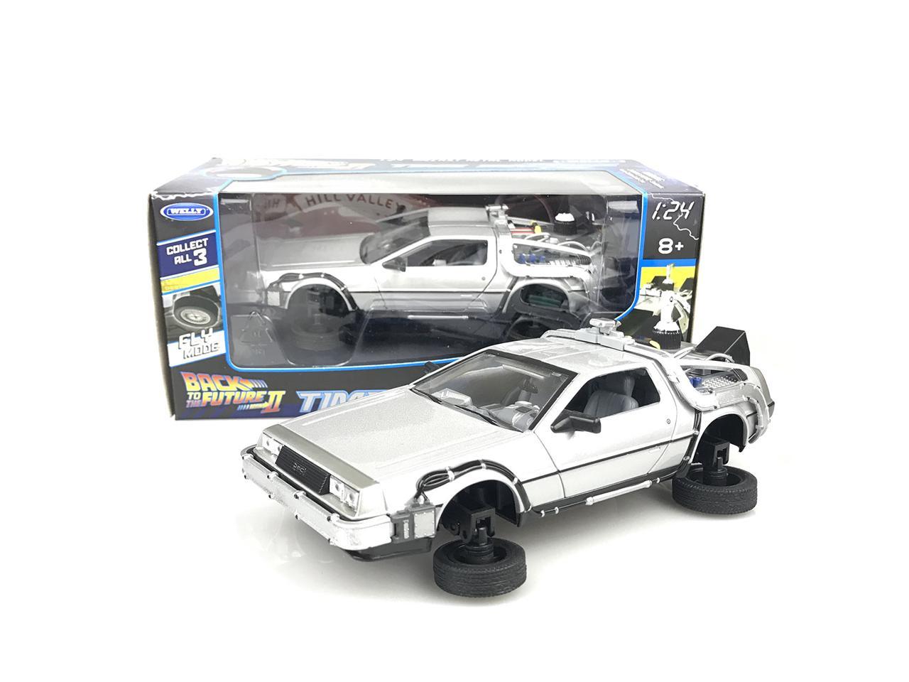 1:24 Diecast Model Car 22441FV new DeLorean Back to the Future 2 "Fly Mode" 