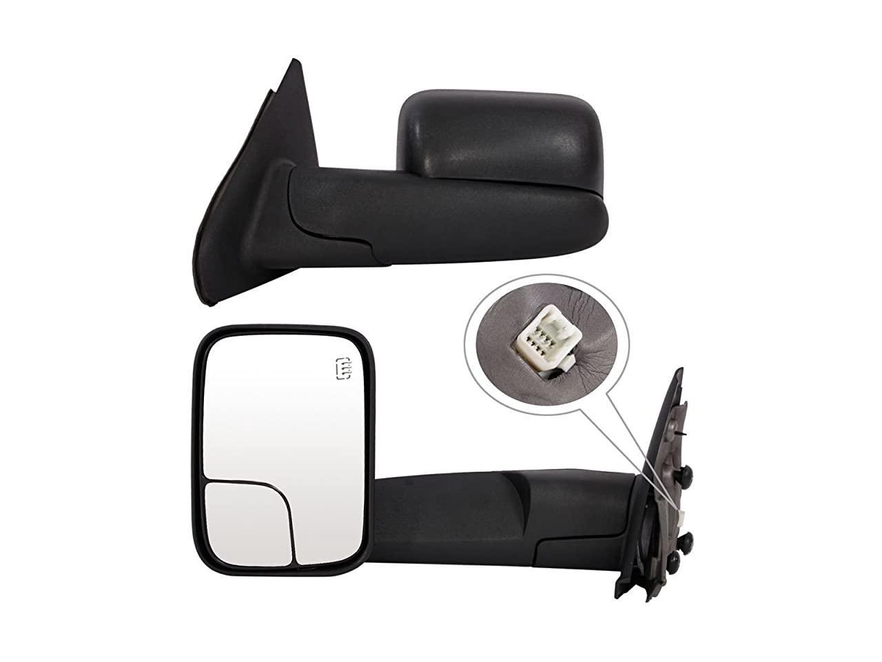 Mirrors Replacement for 2002-2008 Dodge Ram 1500 2003-2009 Dodge Ram 2500 3500 Pickup Truck 2008 Dodge Ram 1500 Side Mirror Replacement