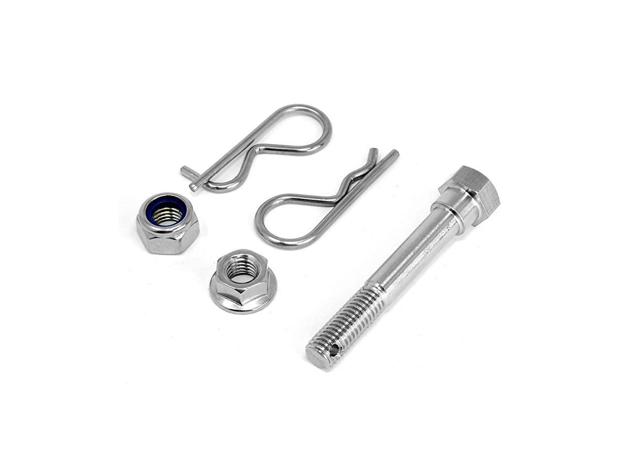 Trailer Hitch Cover AntiRattle No Wobble Stainless Steel Hitch Pin