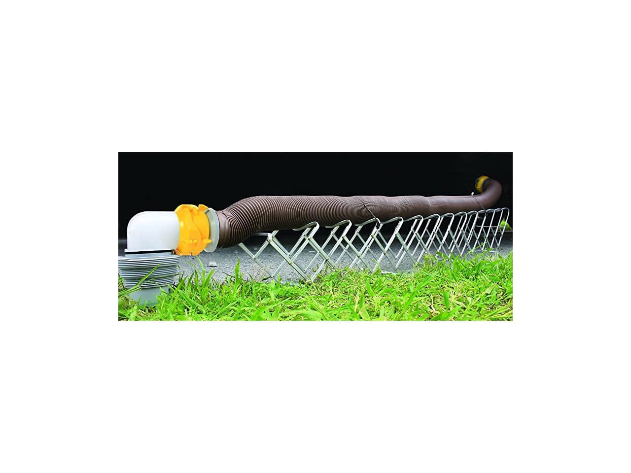 Aluminum Sewer Hose Support, Supports Sewer Hoses Up to 10', Includes