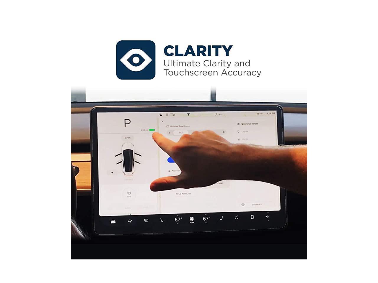 AntiGlare Ballistic Glass Screen Protector for Tesla Model 3 Model Y  Control Center 15 1Pack - Newegg.com