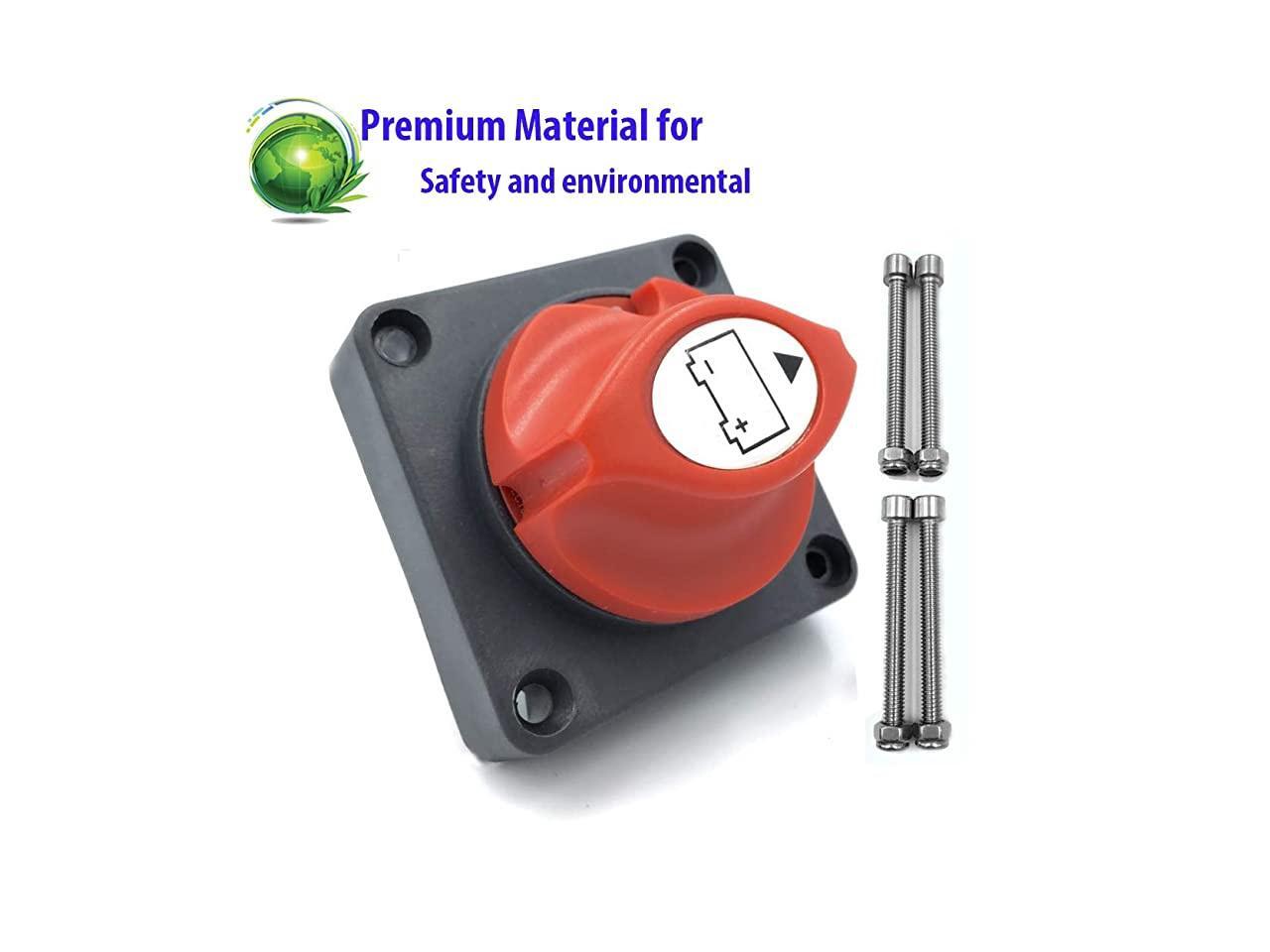 Battery Switch Disconnect For Dual Batteries