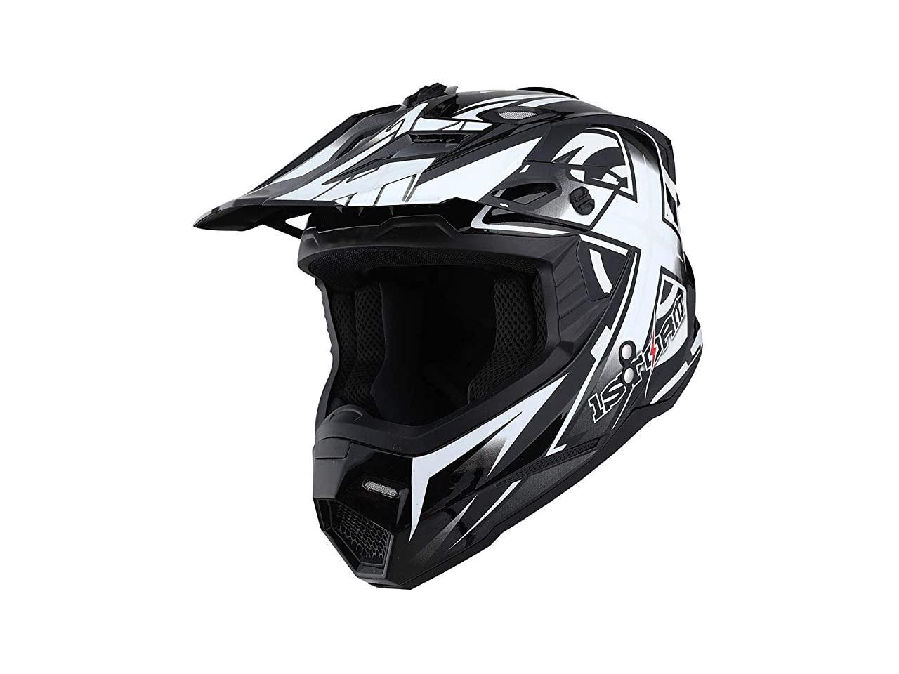 Motocross MX BMX ATV Dirt Bike Ski Snowboard MX Snow Goggles Arrow Glossy Black 