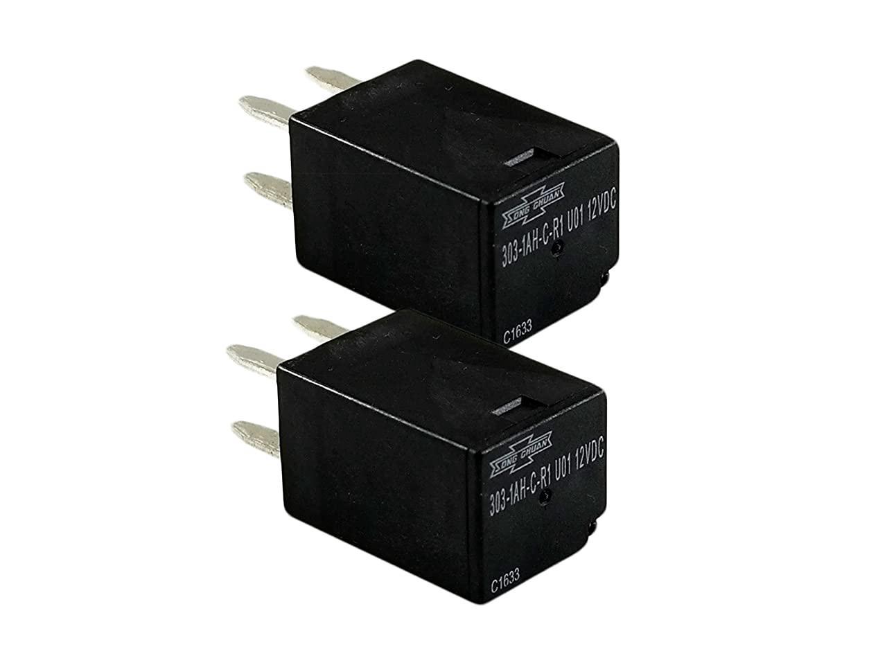 SPST 20A 12VDC General Purpose Relay SPNO SONG CHUAN 832AW-1A-F-C1 
