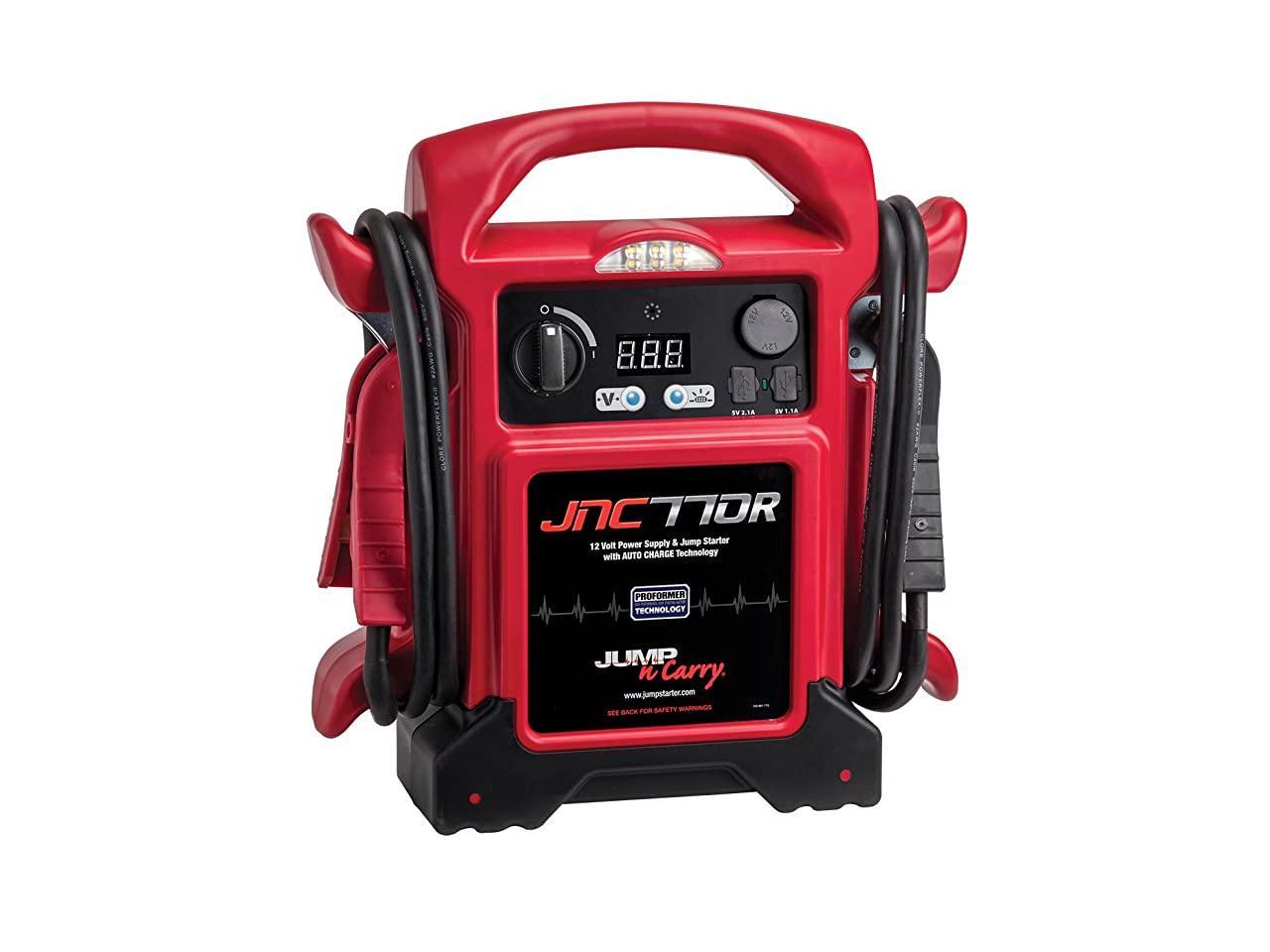 Jump N Carry Jnc R Peak Premium Volt Jump Starter Red Newegg Com