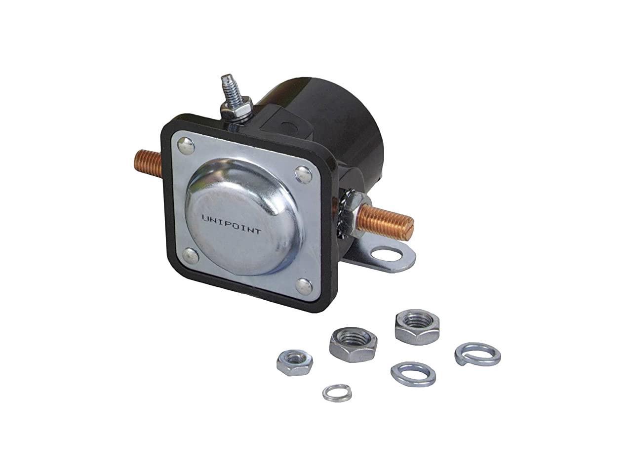 NEW 12 VOLT 3 TERMINAL SOLENOID COMPATIBLE WITH MEYER HYDRAULIC PUMP