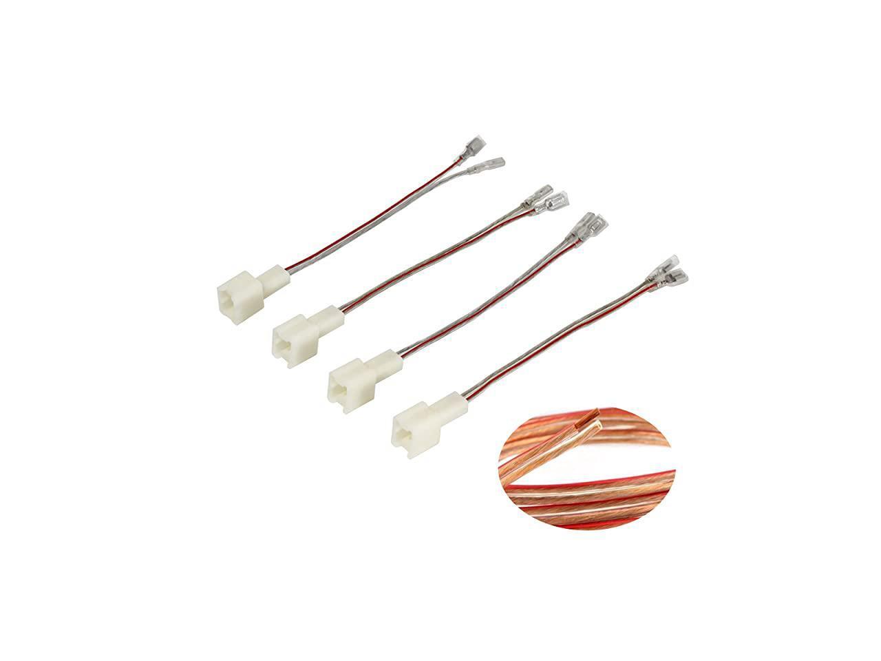 Car Door Speaker Wiring Harness Adapter to Connector Aftermarket Speaker Compatible with Nissan 2004-2019, Infiniti 2006-2018 Model 4PCS - Newegg.com | Speaker Wiring Harness Adapter | | Newegg