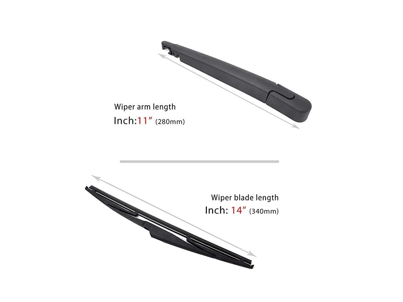 Windshield Wiper Arm Blade Set for Hyundai Santa Fe 2013-2017 - Newegg.com 2017 Hyundai Santa Fe Windshield Wiper Replacement