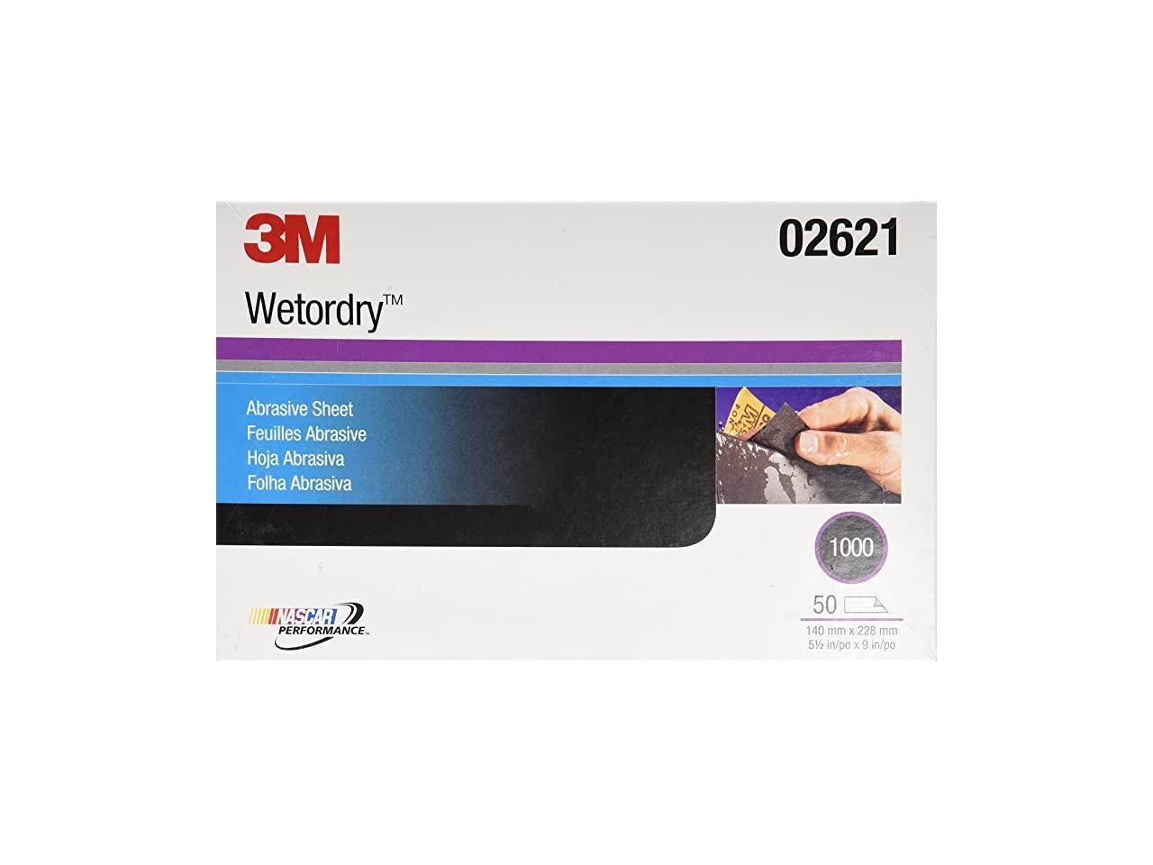 3M 02625 Imperial Wetordry "C-Weight" 5-1/2" x 9" Paper Sheets Grade 2500C 
