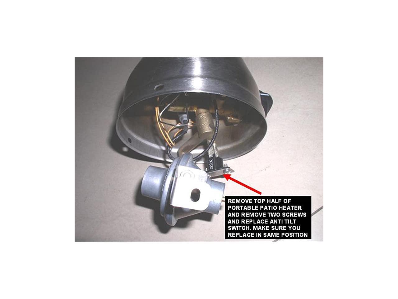 THPATS Anti Tilt Switch for Patio Heater One Size Grey