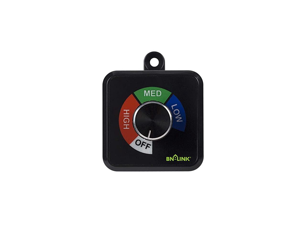 Exhaust Variable Speed Fan Speed Adjuster for Duct Inline Fan Vent