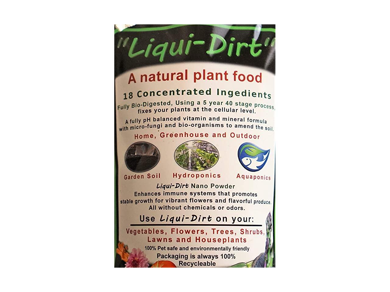 Nano Powder AllPurpose Organic Fertilizer Indoor Outdoor